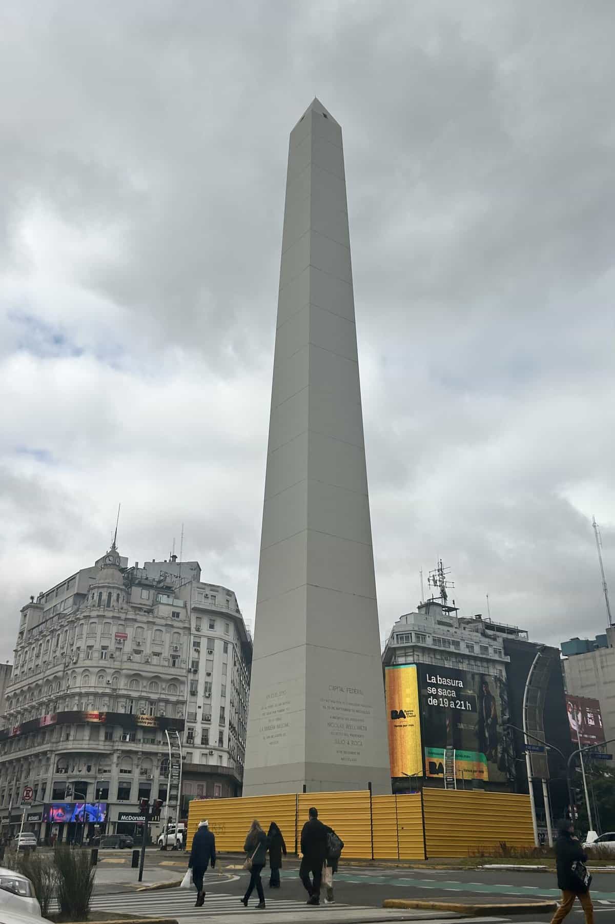 Monument in Buenos Aires