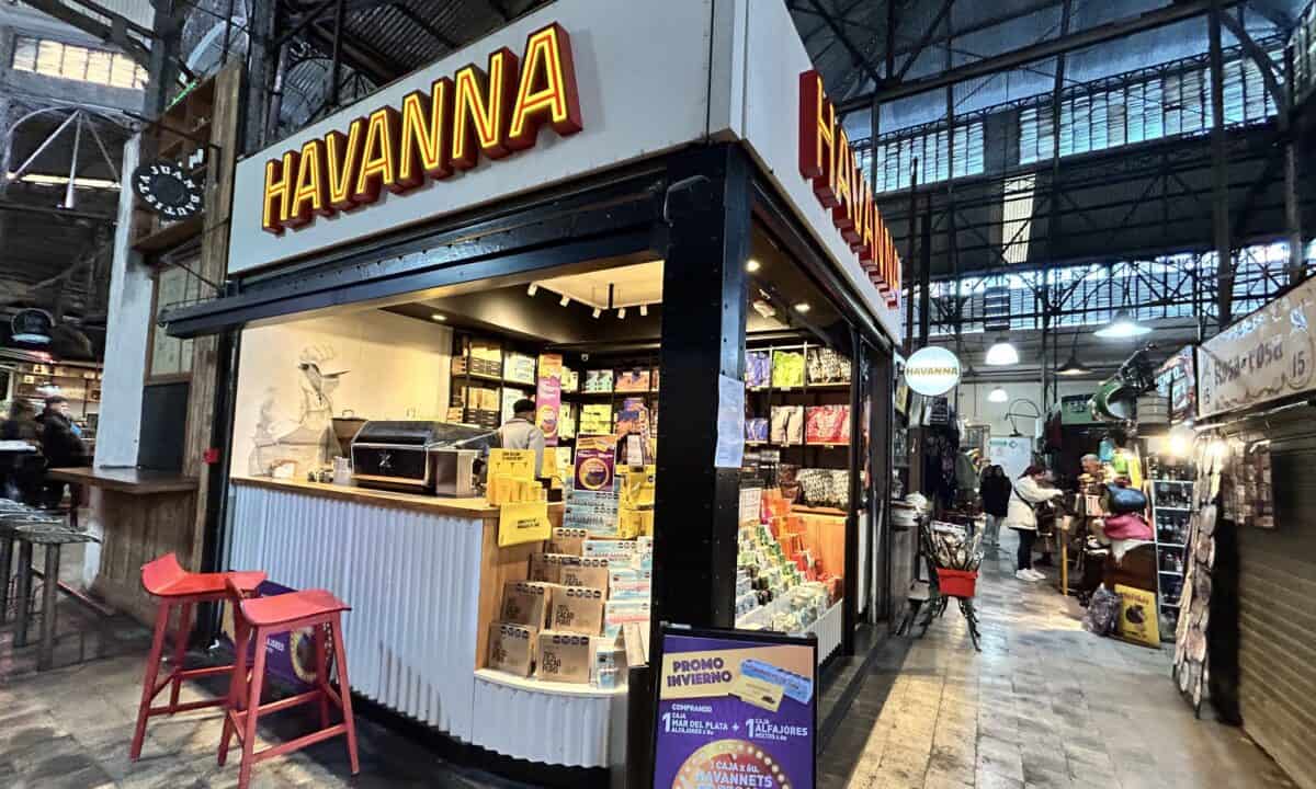 Havanna store in San Telmo Market