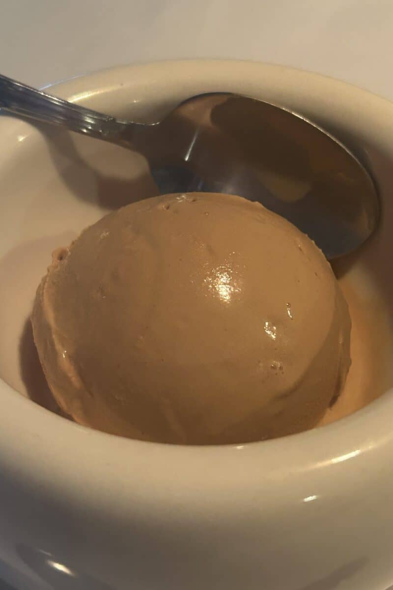 Dulce de leche ice cream at Don Julio