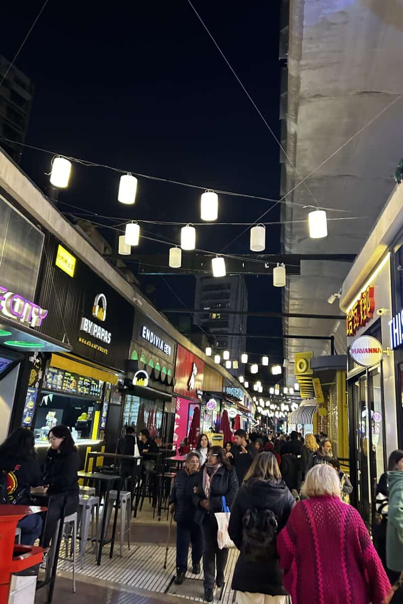 The newer section of the Chinatown in Buenos Aires